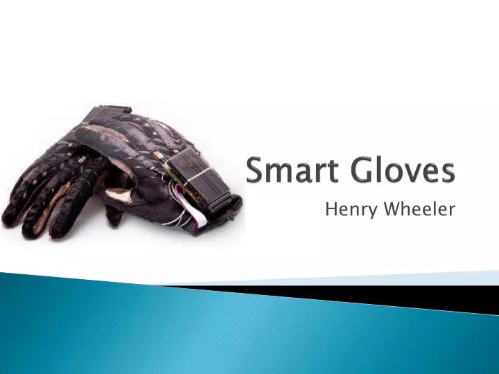 smart gloves n.