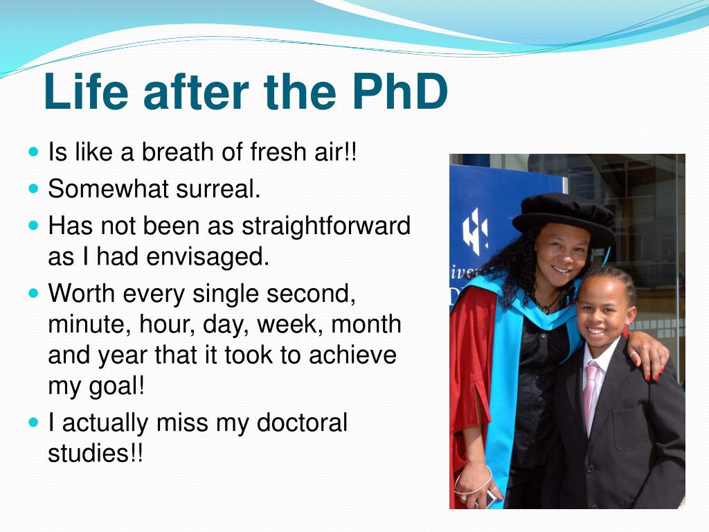 after the phd