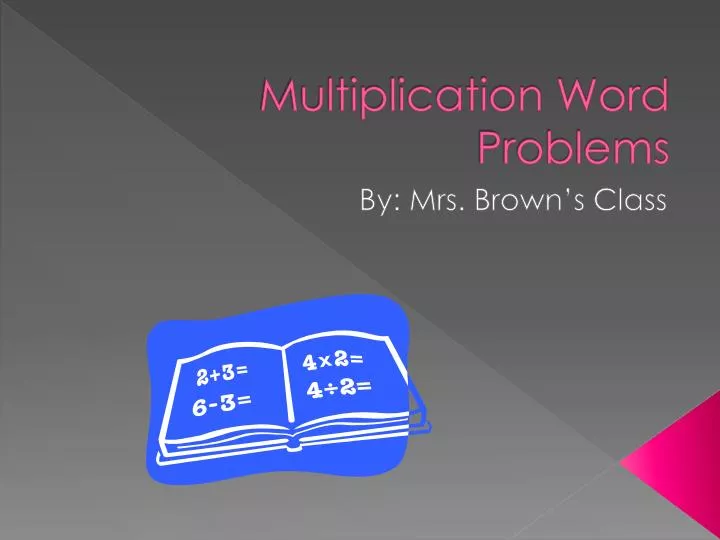PPT - Multiplication Word Problems PowerPoint Presentation, free ...