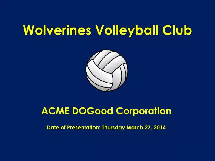 wolverines volleyball club n.