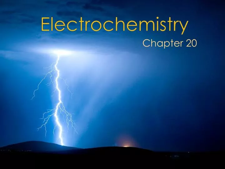 PPT - Electrochemistry PowerPoint Presentation, Free Download - ID:2281566