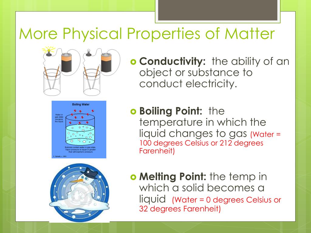 Ppt Matter Properties And Changes Powerpoint Presentation Free
