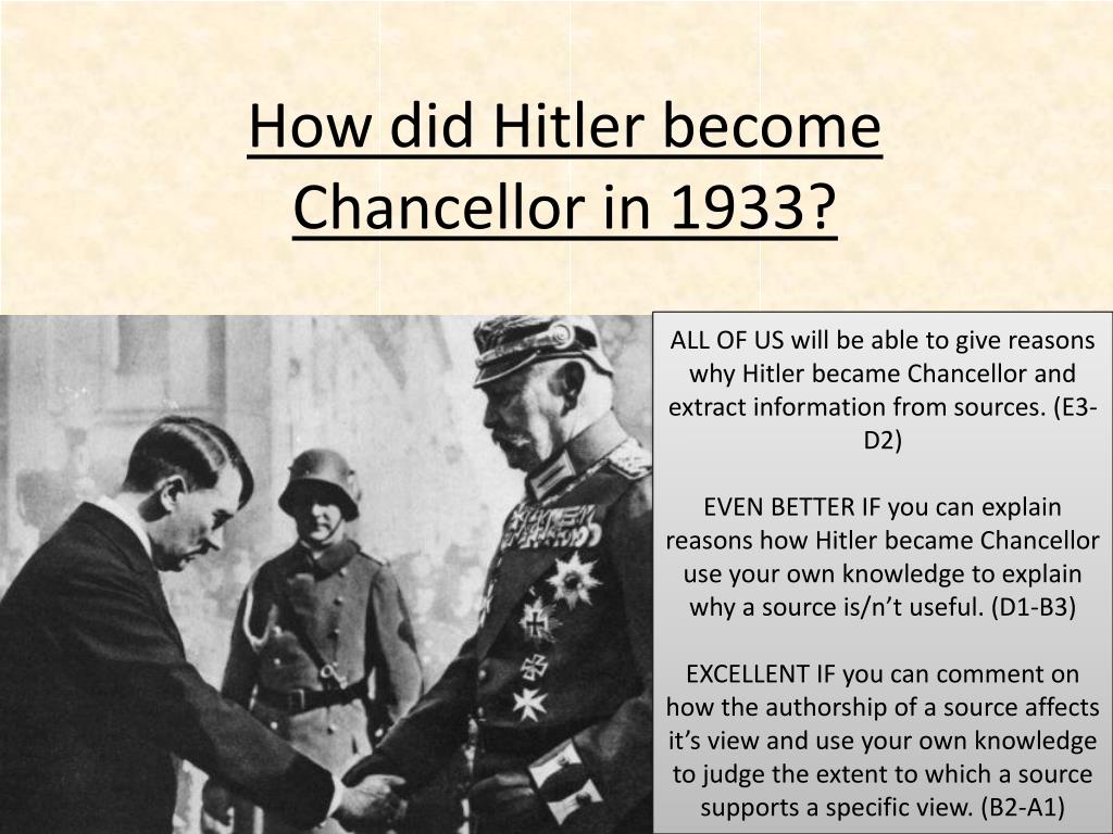 To What Extent Did Hitler Manipulate the
