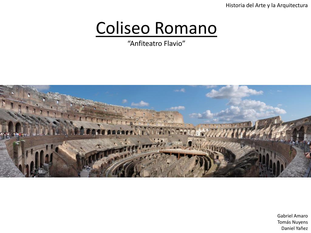 Lámina Coliseo Romano, Studio Griegoz Comunicaciones