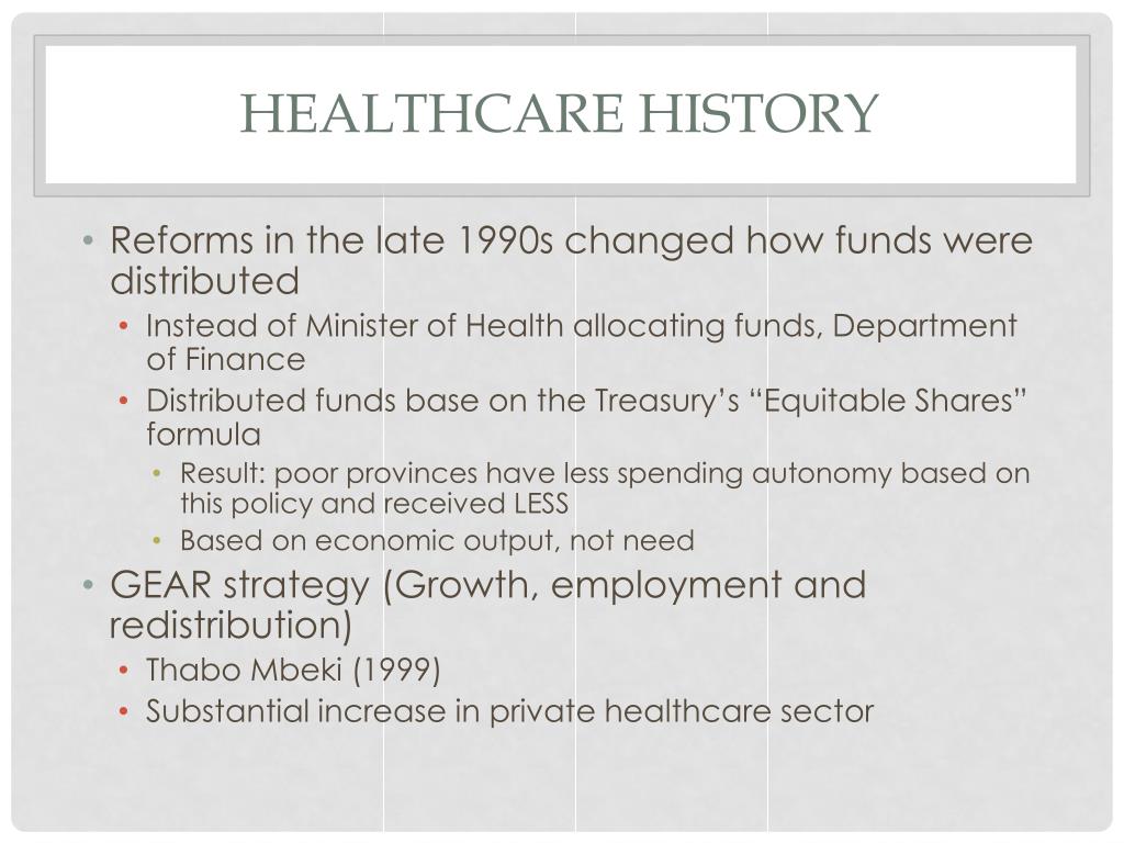 PPT - Health care in south africa : FOCUSING ON WOMEN AND CHILDREN ...