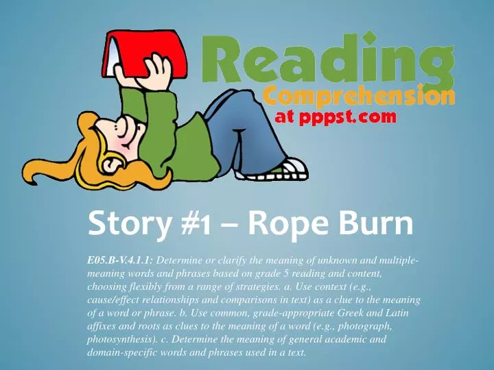 PPT Story 1 Rope Burn PowerPoint Presentation, free download ID