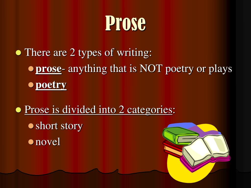 creative writing poetry or prose