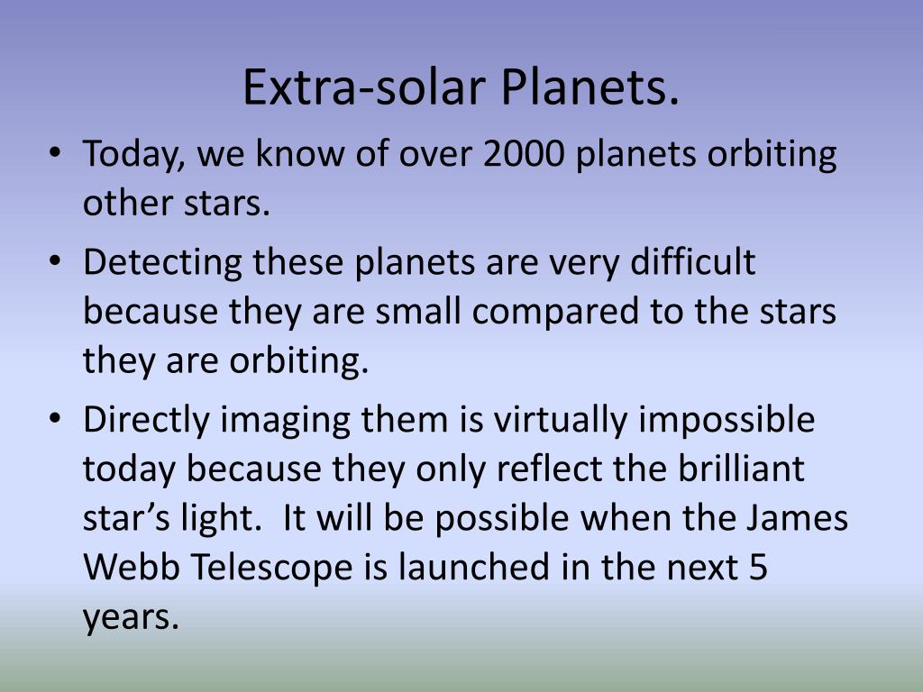 PPT - Lesson 9b extra-planets PowerPoint Presentation, free download ...