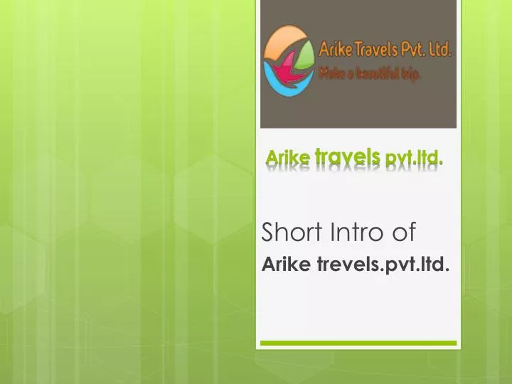 arike travels pvt ltd n.