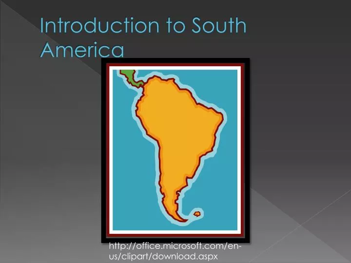 an essay about south america