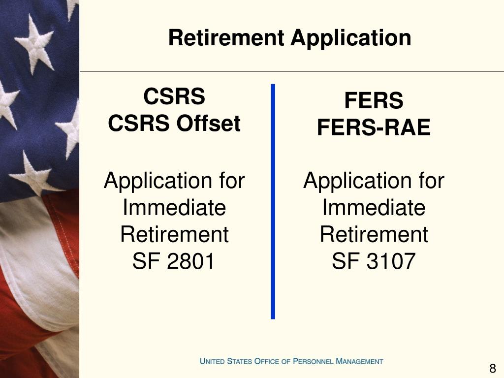 PPT CSRS and FERS Overview July 2013 Webcast PowerPoint Presentation