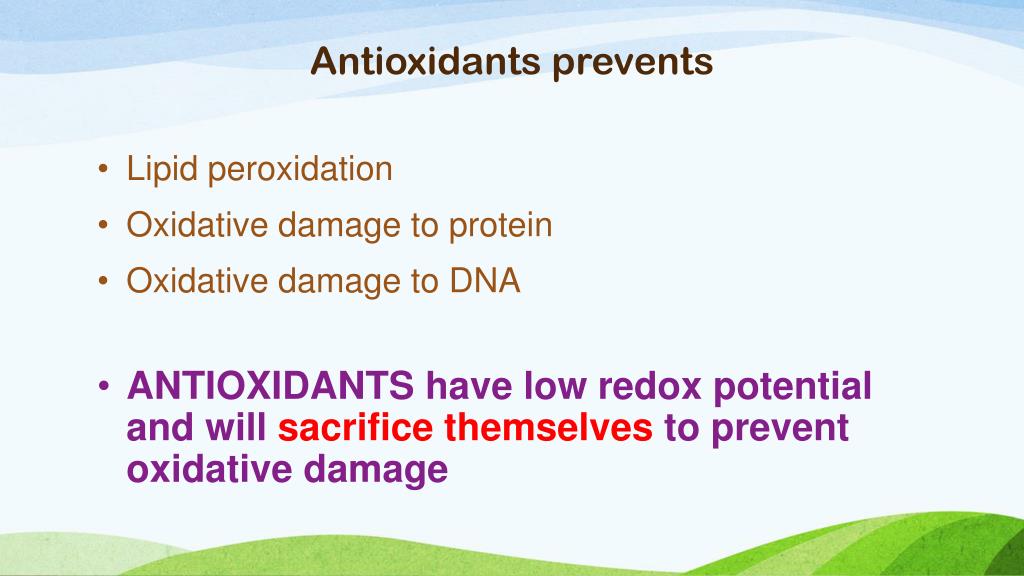 PPT Role of antioxidants in female infertility Dr. Jyoti Agarwal