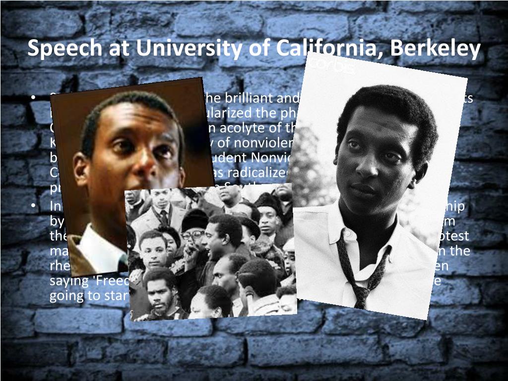 stokely carmichael black power speech stokely carmichael black power speech