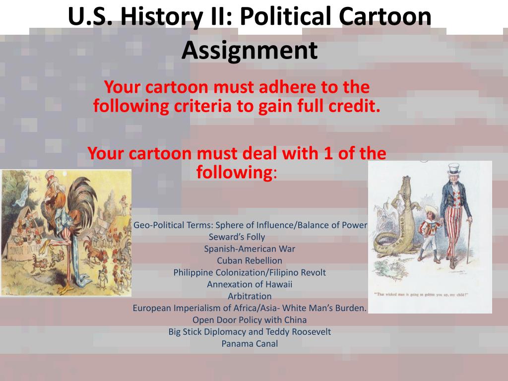 unit 2 political cartoon assignment and submission