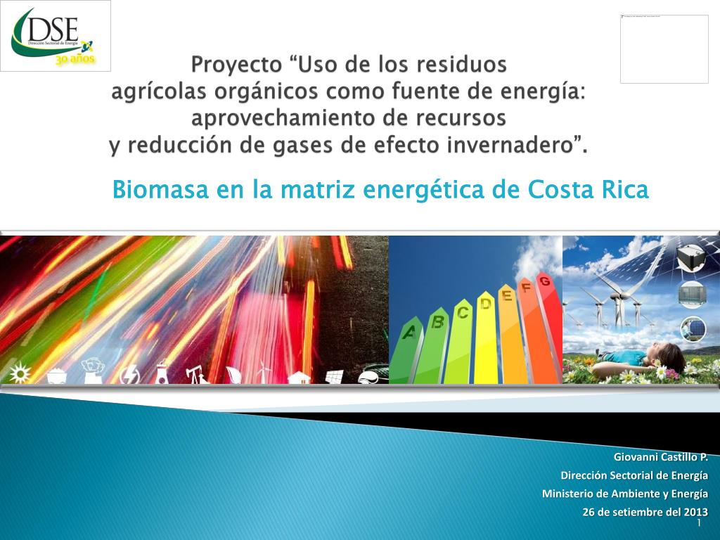 PPT - Giovanni Castillo P. Dirección Sectorial de Energía Ministerio de ...