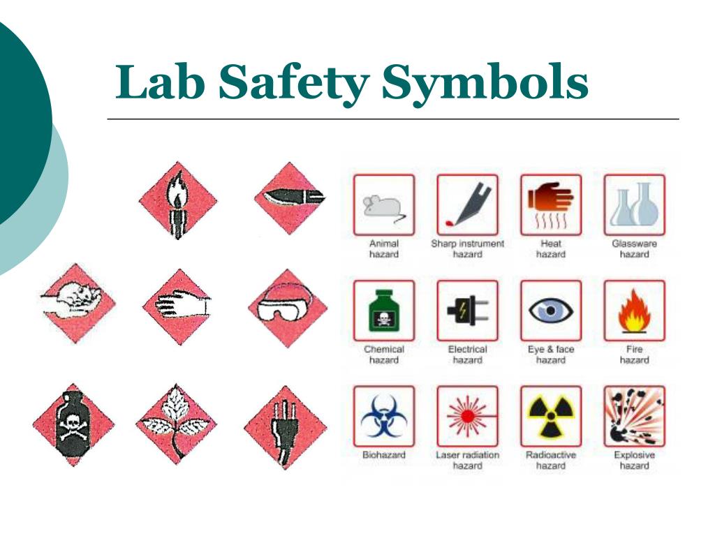Ppt Laboratory Safety Signs Symbols Their Meanings Powerpoint | The ...