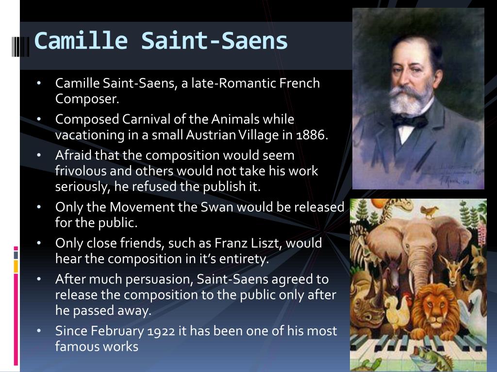 Timeline: Camille Saint-Saens