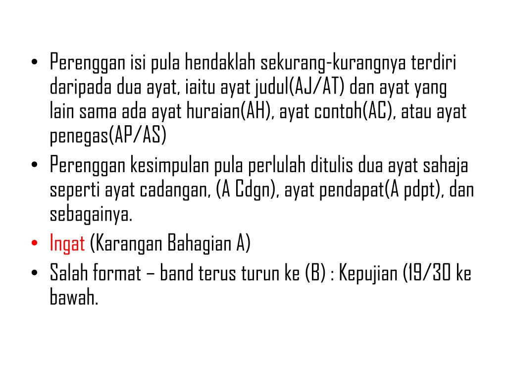 PPT - Ceramah Teknik Menjawab Soalan Bahasa Melayu SPM 