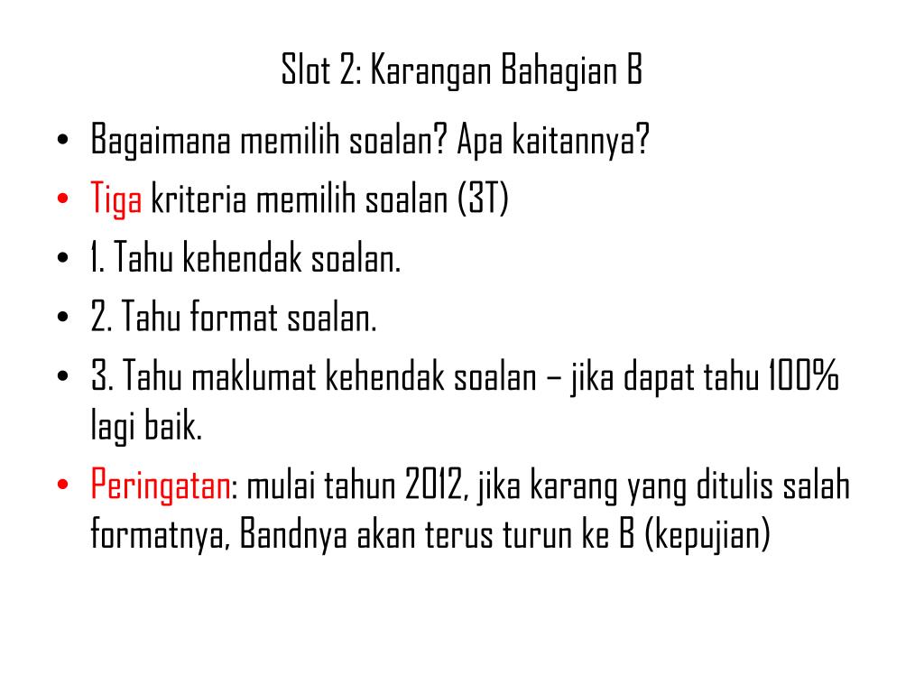 Soalan Ppt Bahasa Melayu Format Kssm Tingkatan 1 - Persoalan p