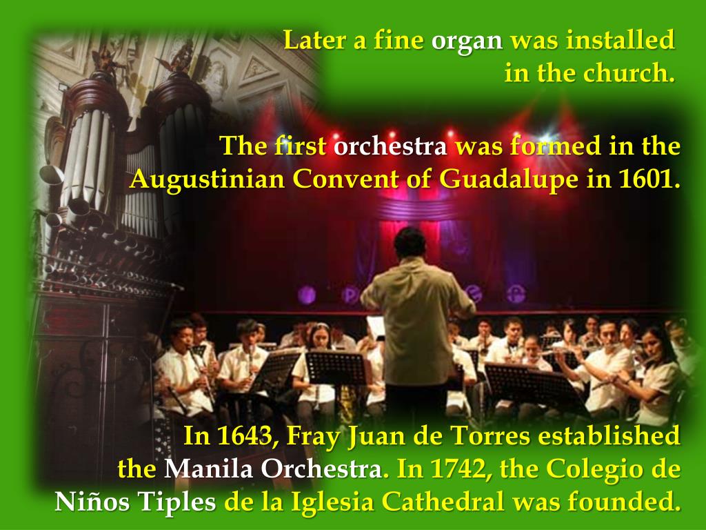 PPT Philippine Music during the Spanish Era PowerPoint Presentation