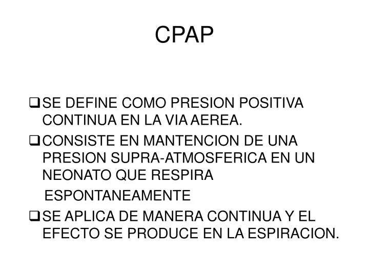PPT - CPAP PowerPoint Presentation, free download - ID:2294738