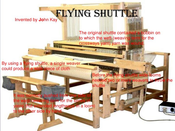 what year did john kay invent the flying shuttle
