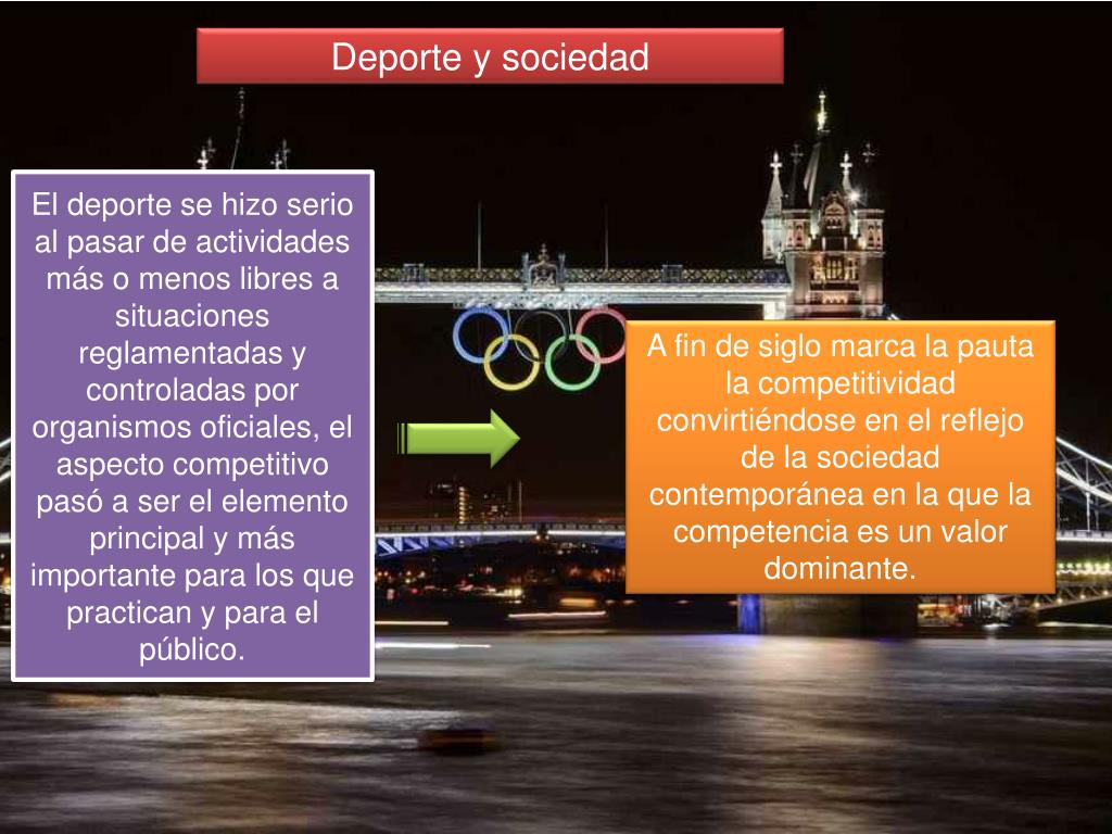 PPT - El papel del deporte en la sociedad actual PowerPoint ...