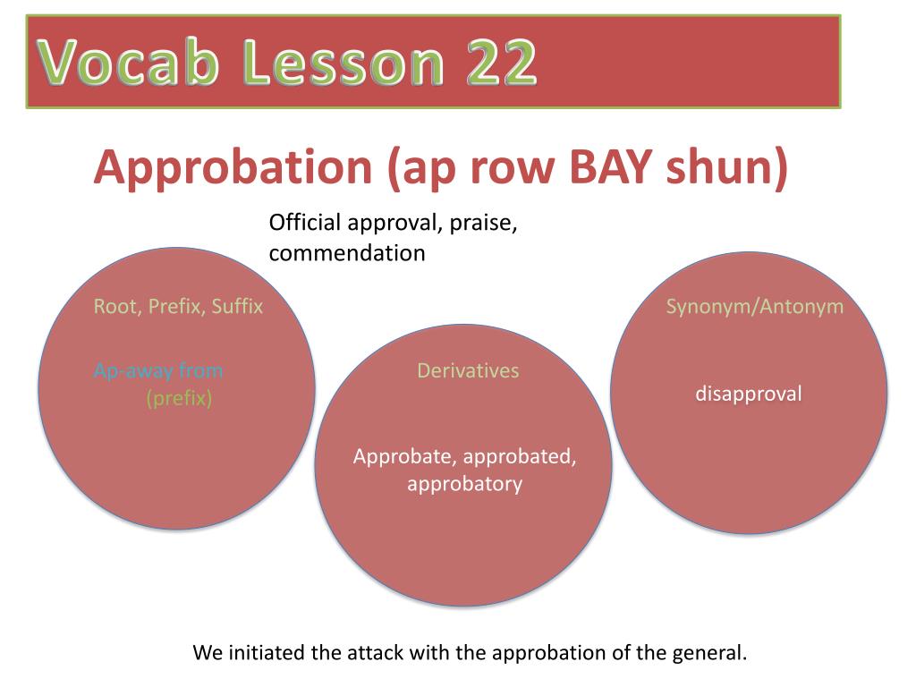 PPT - Approbation ( ap row BAY shun) PowerPoint Presentation, free