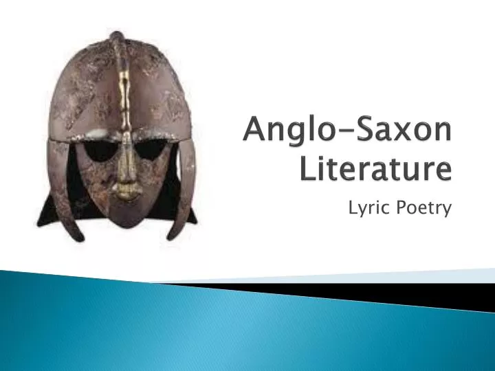 an introduction to the literature by anglo saxon an introduction to the literature by anglo saxon