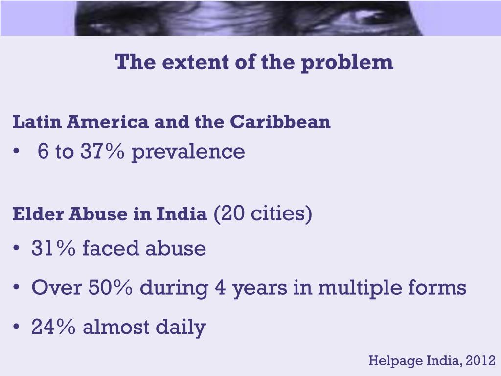 PPT - Abuse, Neglect and Violence against Older Persons PowerPoint ...