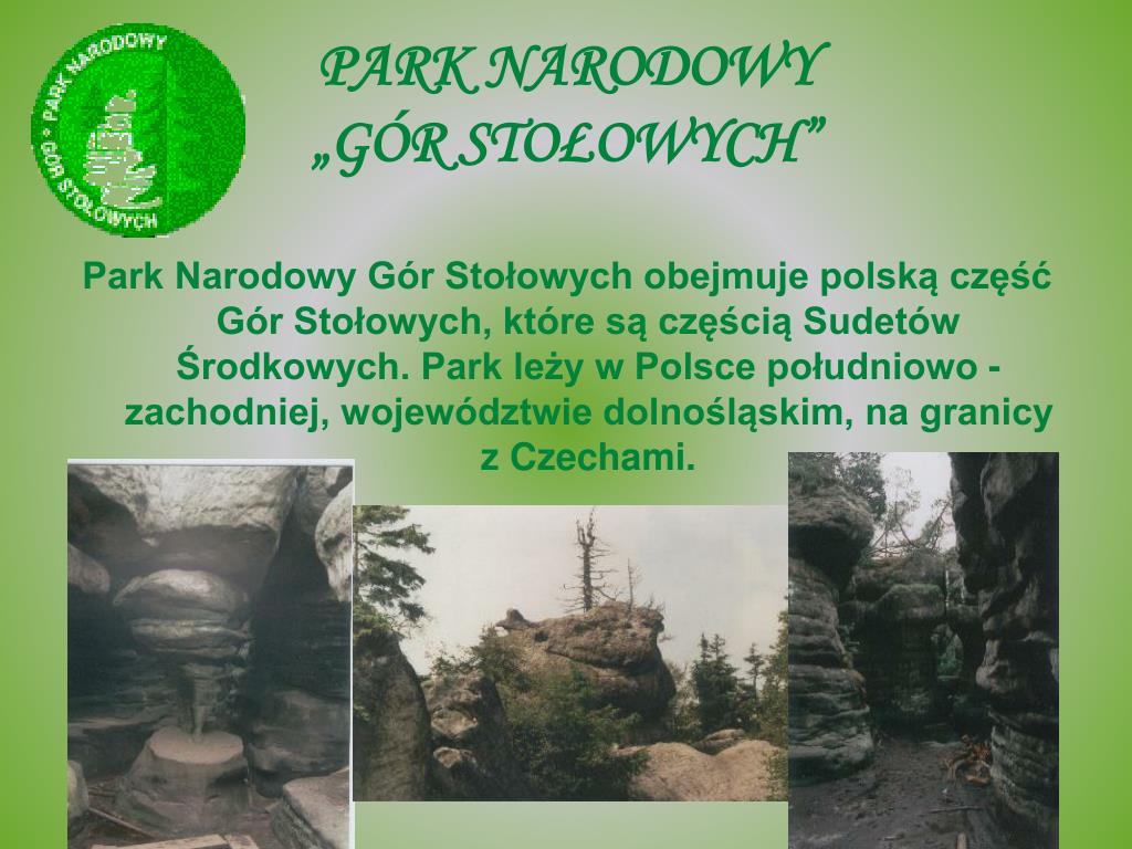 Parki Narodowe Najstarszy Najmłodszy Największy Najmniejszy PPT - Parki Narodowe w Polsce PowerPoint Presentation, free download