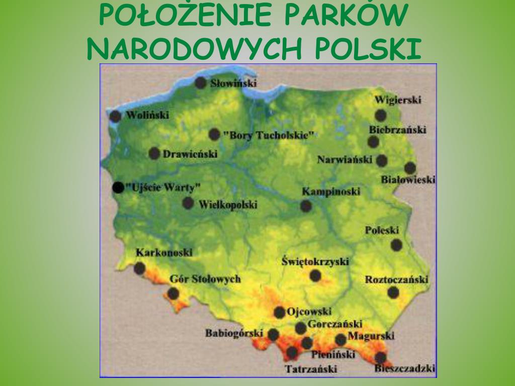 Parki Narodowe W Polsce Prezentacja Dla Dzieci PPT - Parki Narodowe w Polsce PowerPoint Presentation, free download