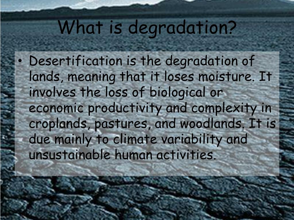 PPT What Is Degradation PowerPoint Presentation Free Download ID 