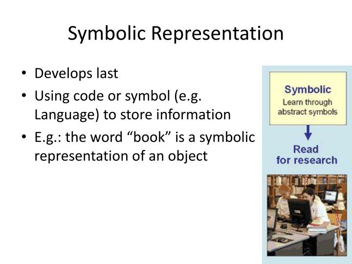 representation meaning symbolic