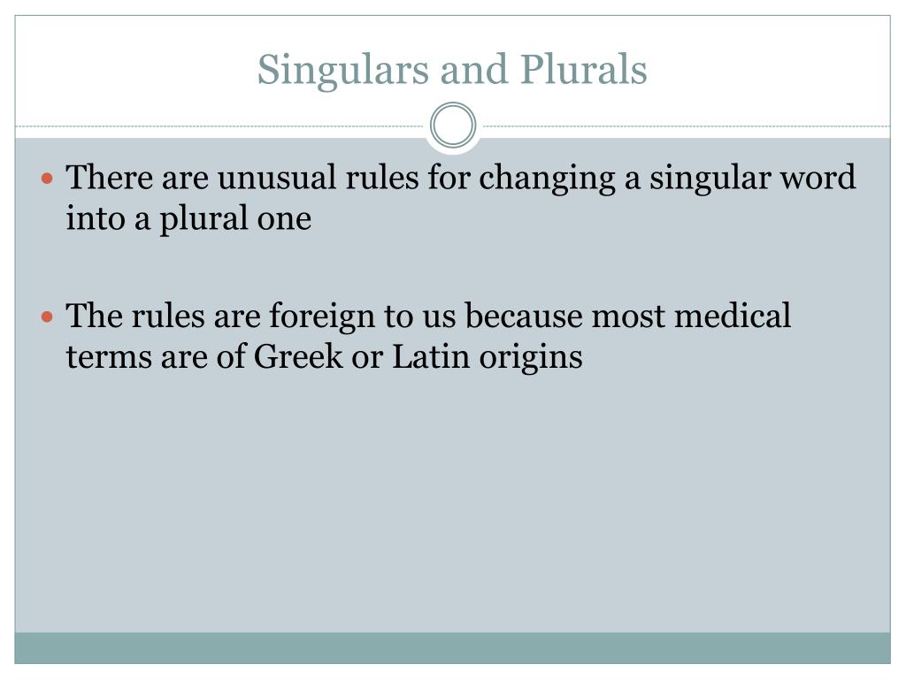 Ppt Introduction To Medical Terminology Powerpoint Presentation