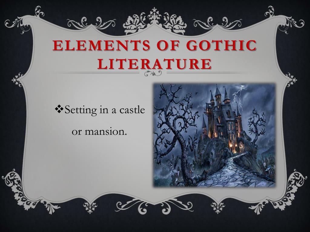 gothic literature presentation