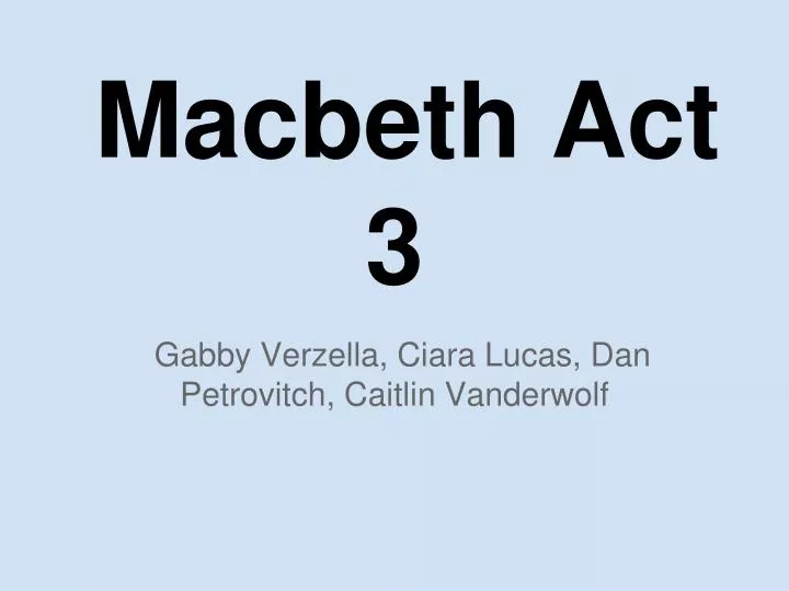 macbeth act 3 n.