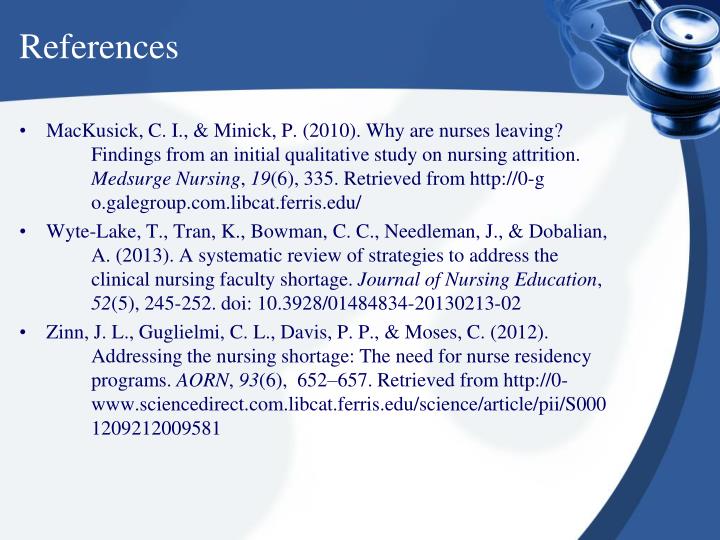 a strategy to address the shortage of nurses and nurse turnovers Strategies to address staffing issues within medical-surgical nursing are not quick fixes instead, it requires thoughtful and innovative solution finding on the part of both the clinical nurse and nursing leadership. a strategy to address the shortage of nurses and nurse turnovers Strategies to address staffing issues within medical-surgical nursing are not quick fixes instead, it requires thoughtful and innovative solution finding on the part of both the clinical nurse and nursing leadership.