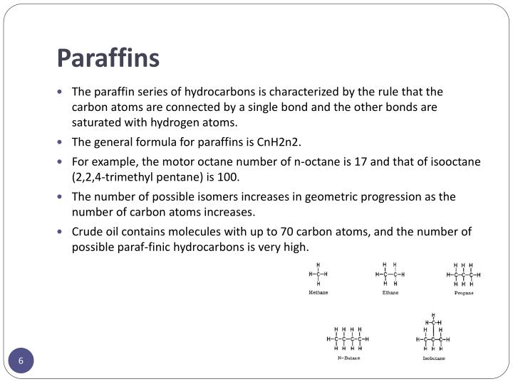 Paraffins PPT - Refining Process PowerPoint Presentation - ID:2312890
