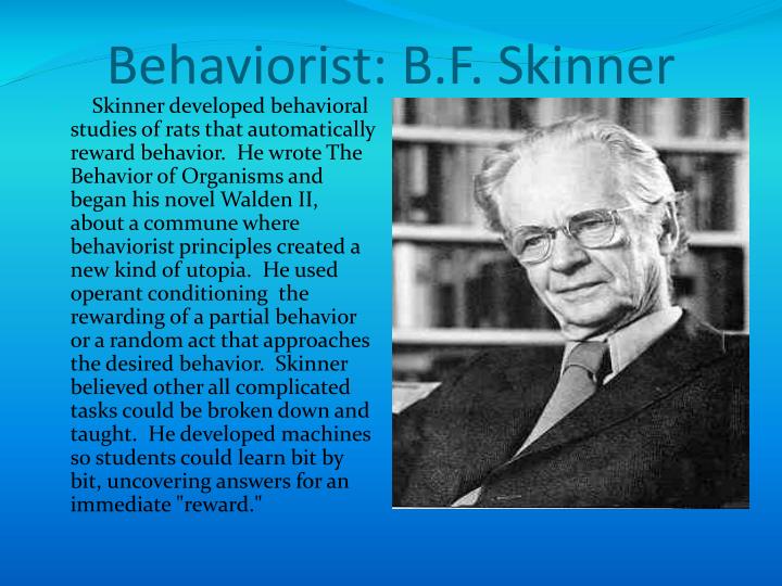 PPT - Behaviorism PowerPoint Presentation - ID:2314444