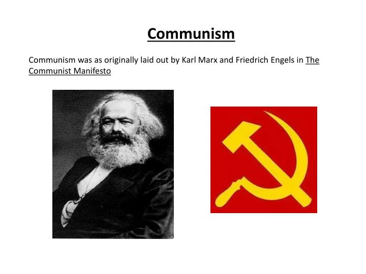 an analysis of the ideology of communism through karl marx and friedrich engels an analysis of the ideology of communism through karl marx and friedrich engels