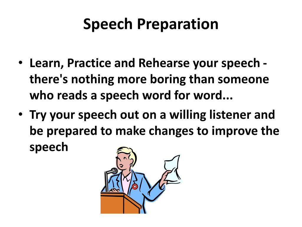 how to give an effective speech evaluation