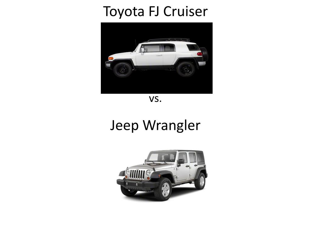 Ppt A Comparison Of Two Cars I Would Like To Own A Toyota Fj