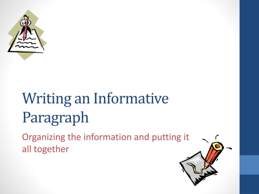 writing an informative essay ppt