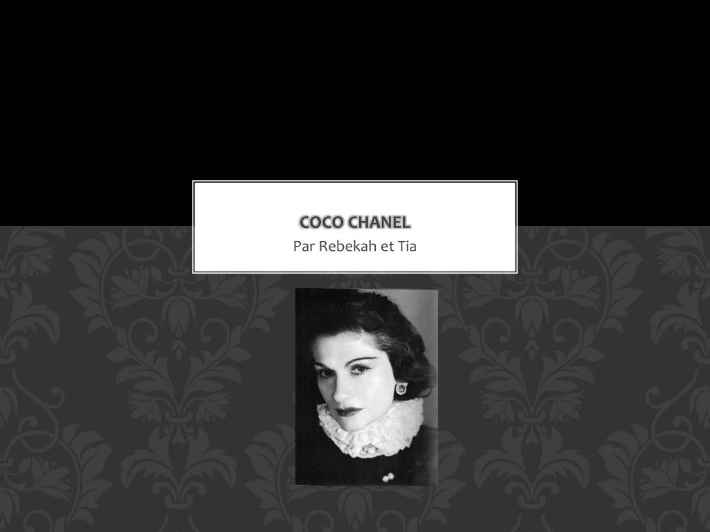 PPT - Coco Chanel PowerPoint Presentation, free download - ID:2319635