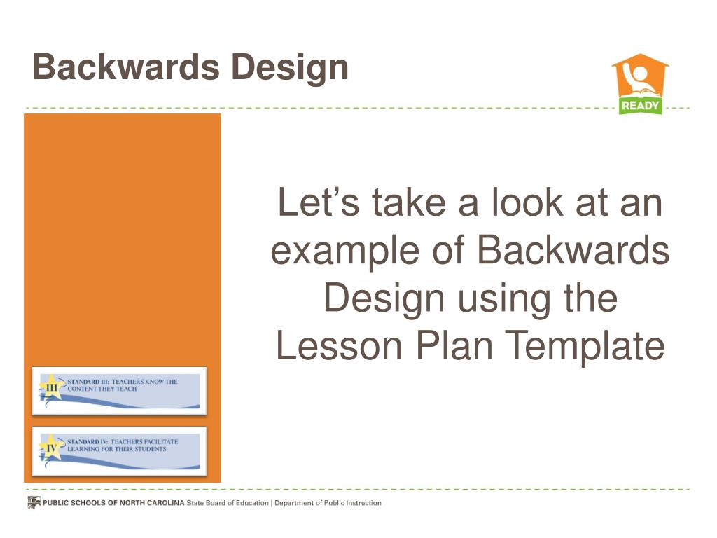 backwards design