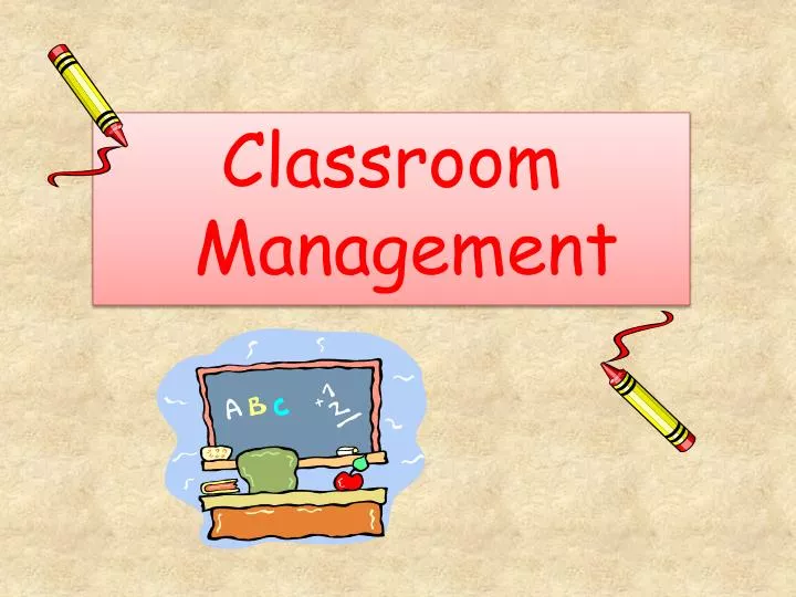 powerpoint presentation of classroom management
