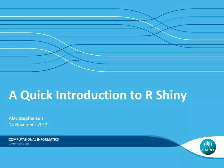 a quick introduction to r shiny n.