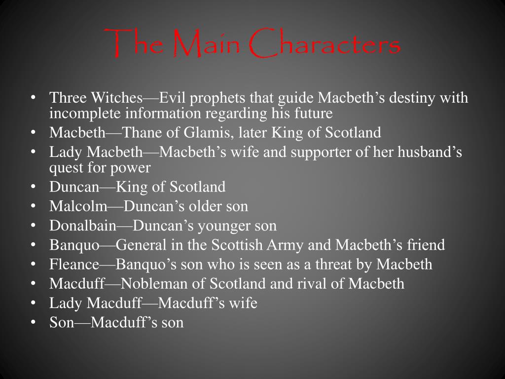 Ppt The Tragedy Of Macbeth Powerpoint Presentation Free Download