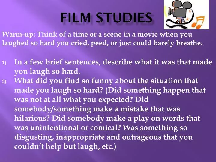 PPT FILM STUDIES PowerPoint Presentation, free download ID2323502